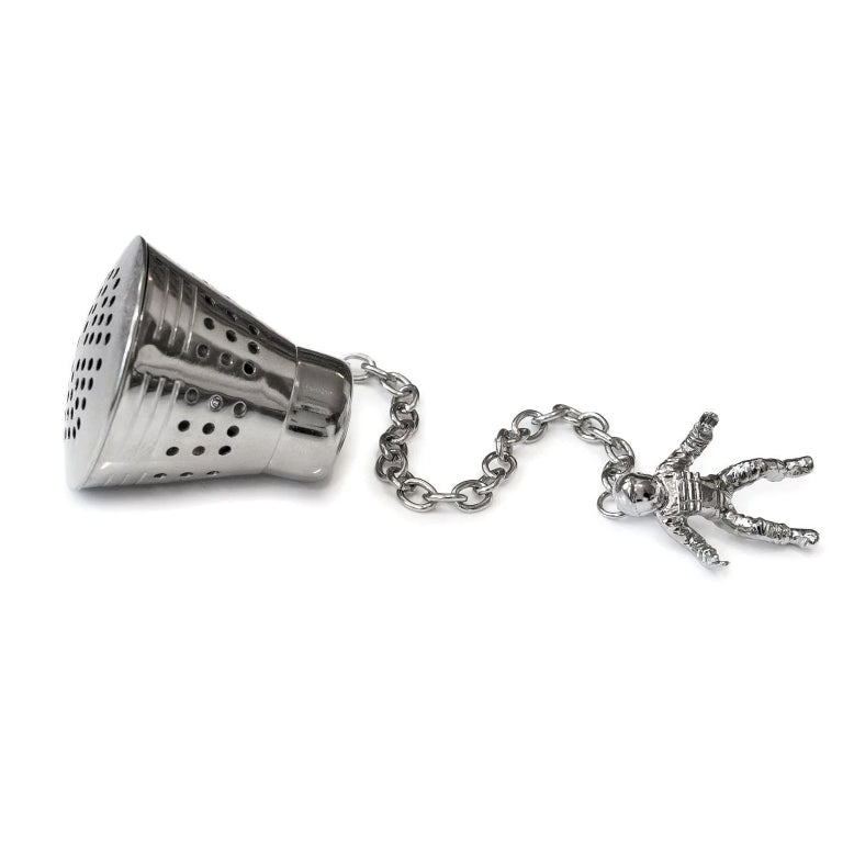 Space Capsule w Astronaut Stainless Steel Tea Infuser